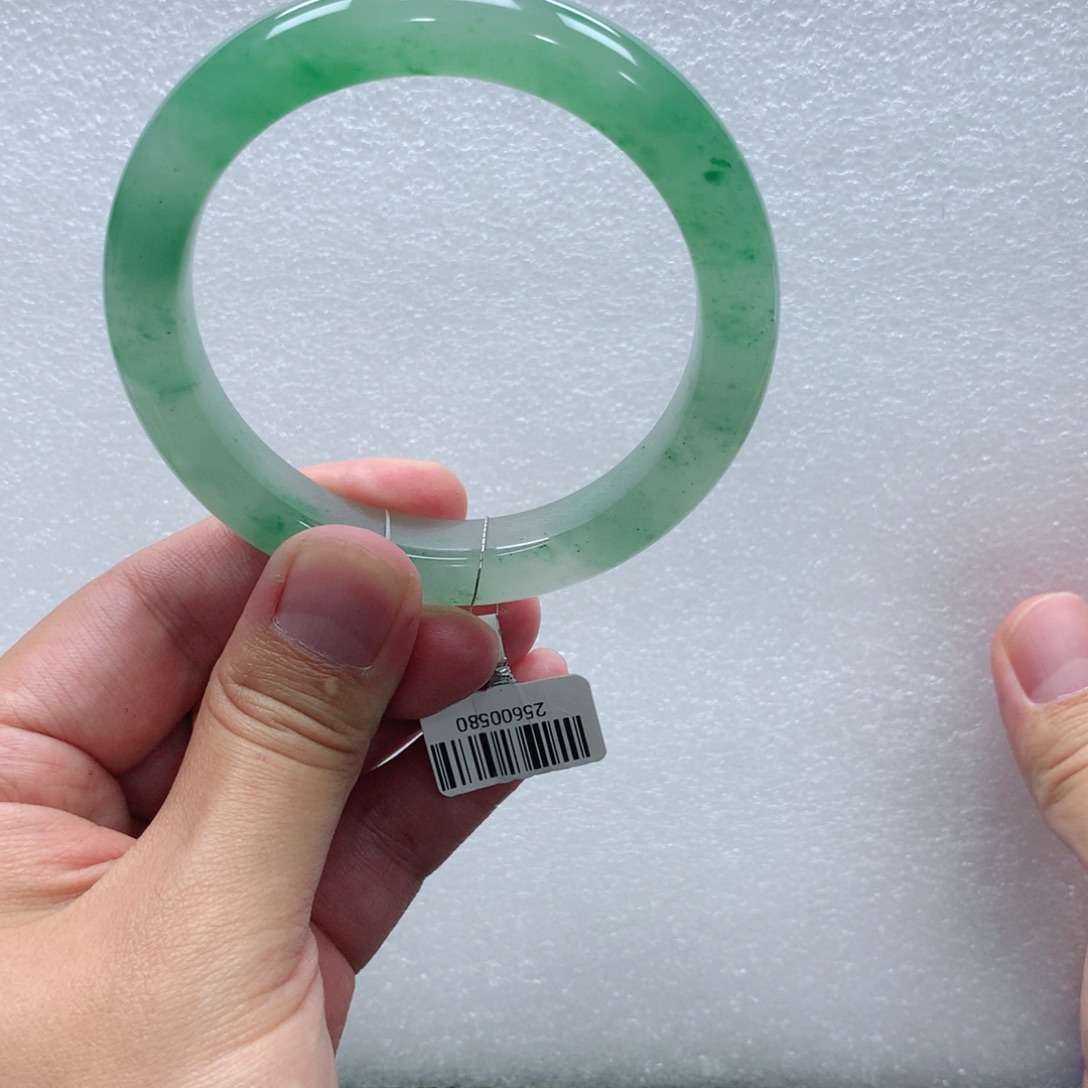 恋***秋石英质玉未镶嵌手镯青青62-恋