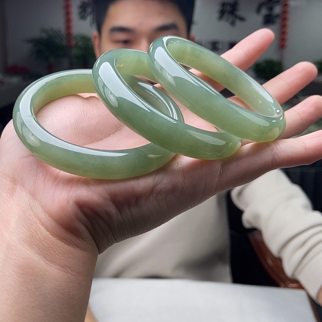 和田玉57-60颜色多样性发拍一发一未镶嵌