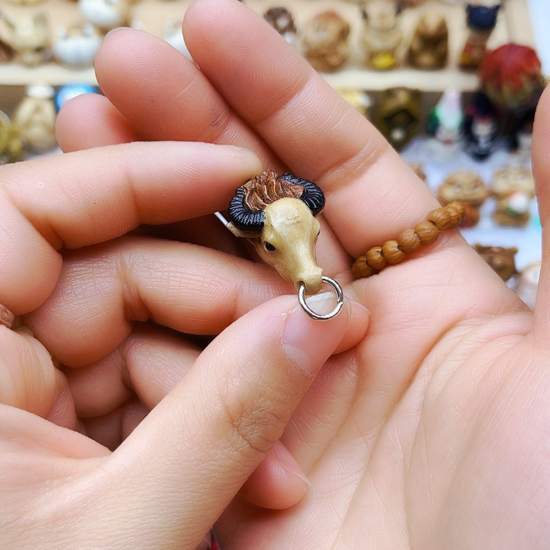 其他鹿骨手工打磨配饰