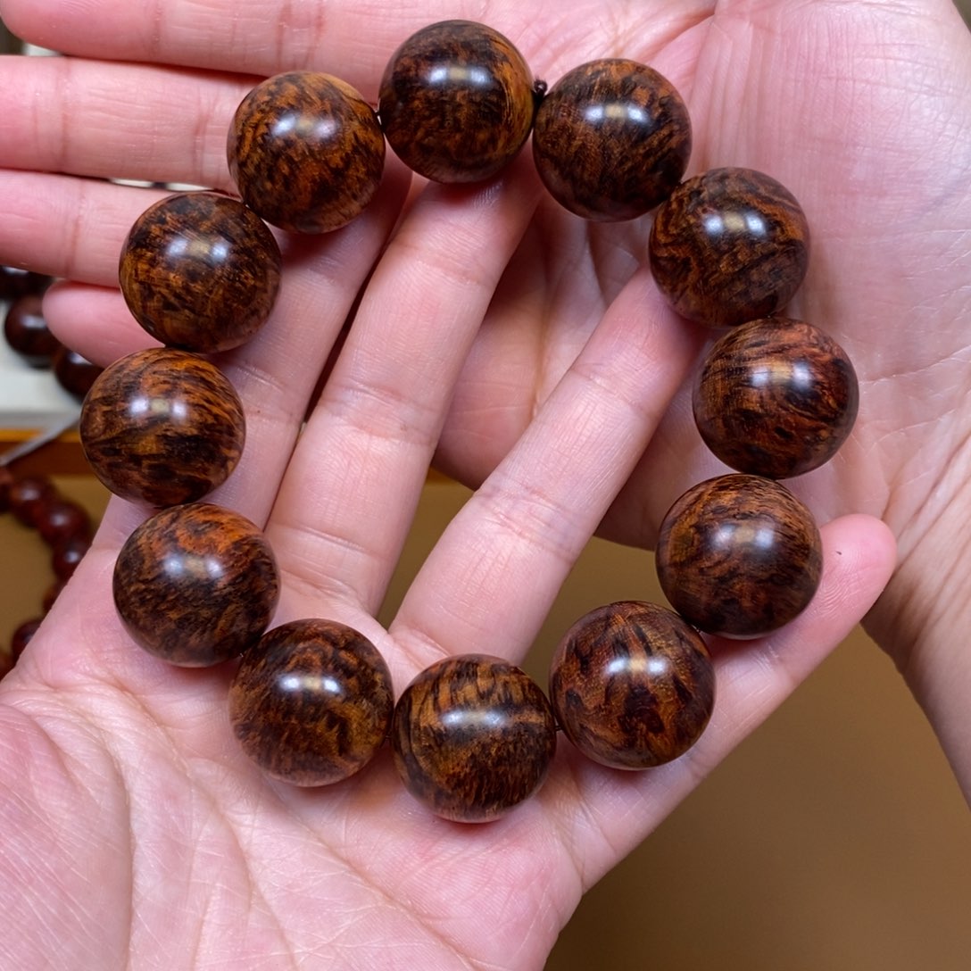 黄花梨/降香黄檀手串/手链無*海南黄花梨