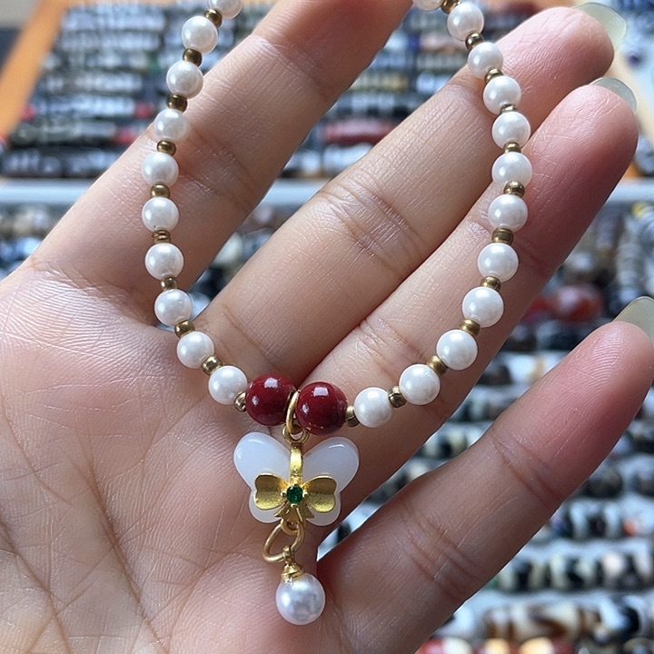 玛瑙/玉髓未镶嵌项链96