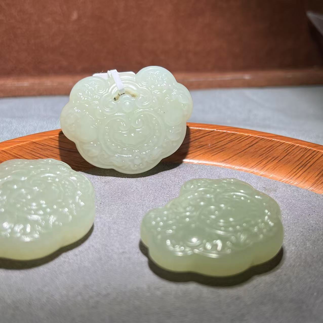 【张老斯珠宝】天然和田玉吊坠lx19009（多样性发货拍一发其一）