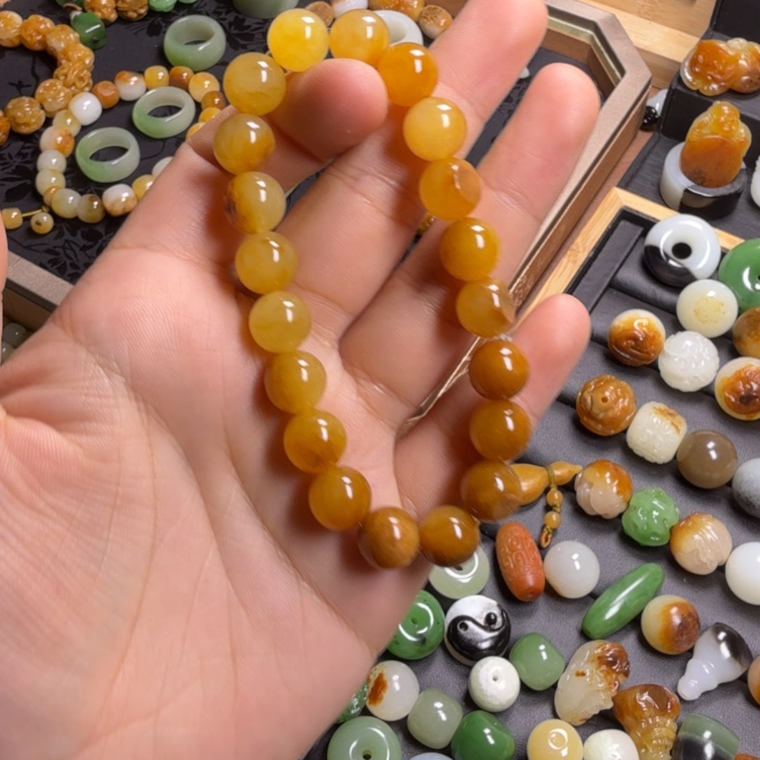 和田玉配饰未镶嵌云*.