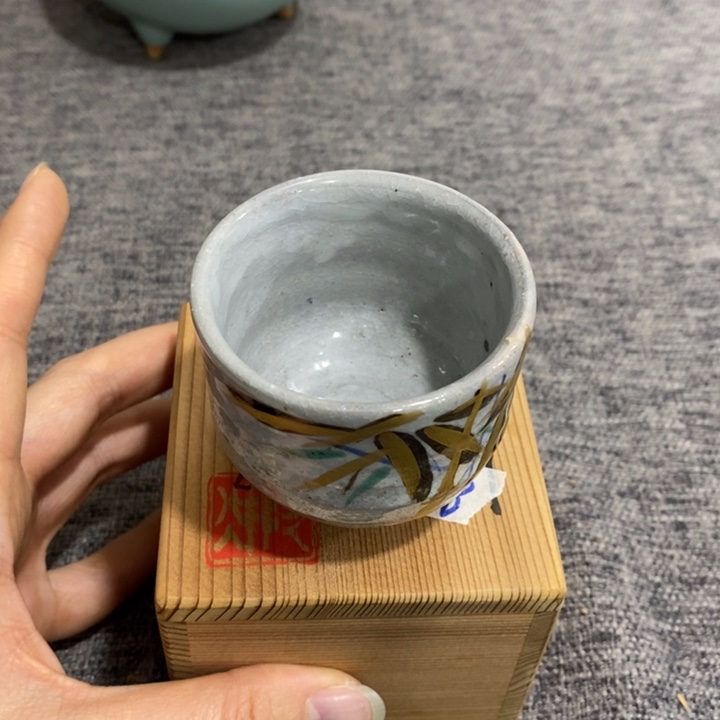 紫砂茶杯非常漂亮好看的碗