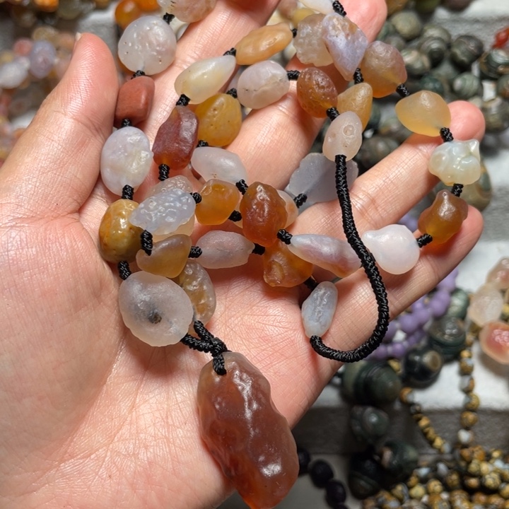 玛瑙/玉髓合金手链