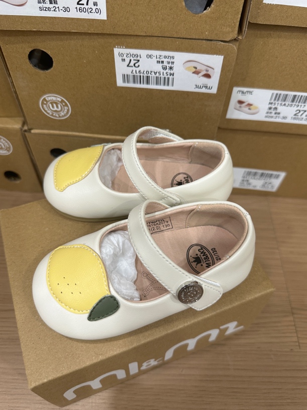 魔术贴春秋女夏季公主鞋