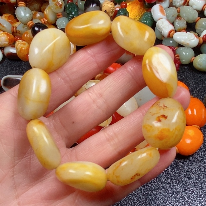 和田玉手链未镶嵌