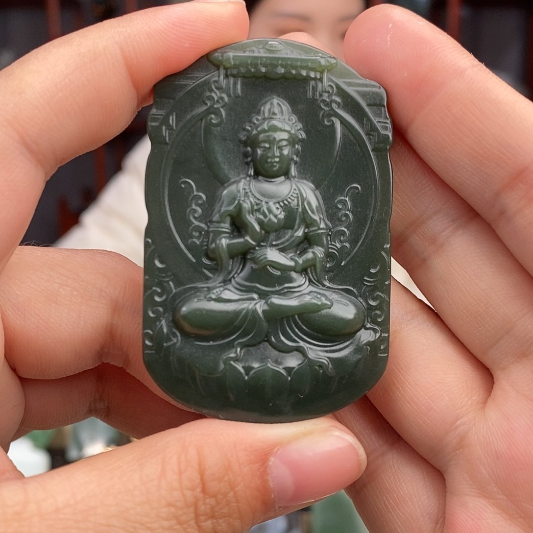 和田玉挂件未镶嵌