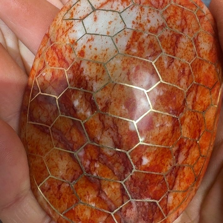 古***明和田玉未镶嵌挂件