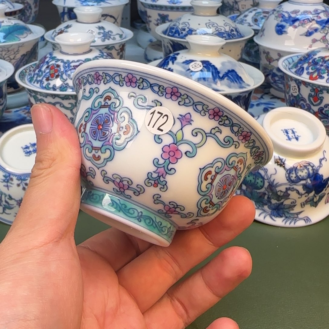 彦祖纯手工手绘茶具172