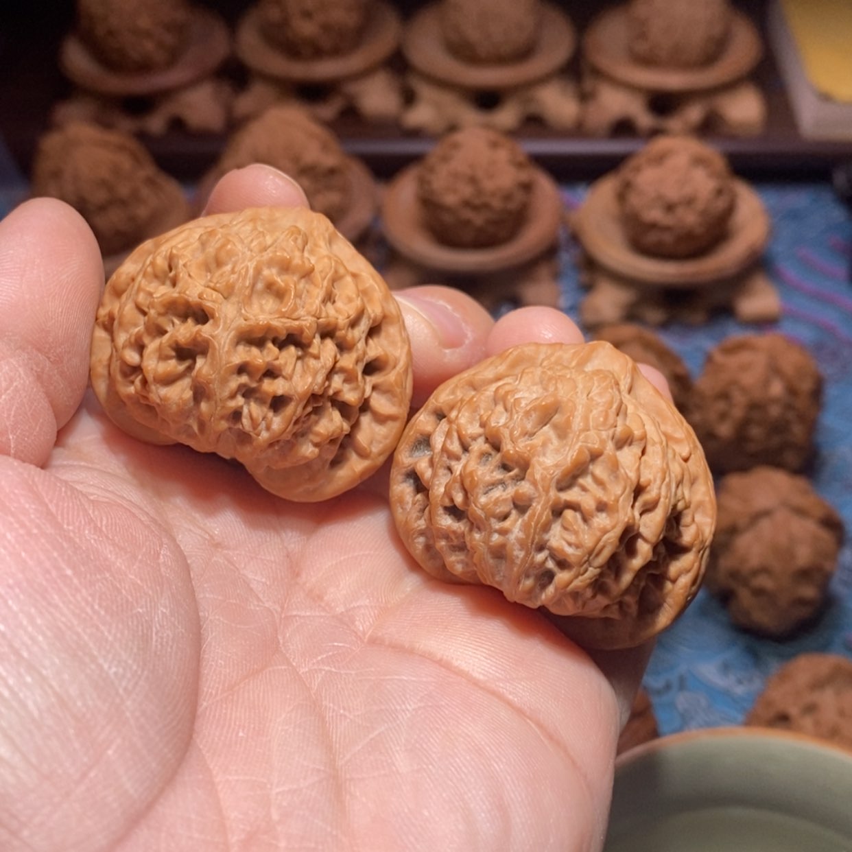【闪购商品】文玩核桃吊坠邢灯