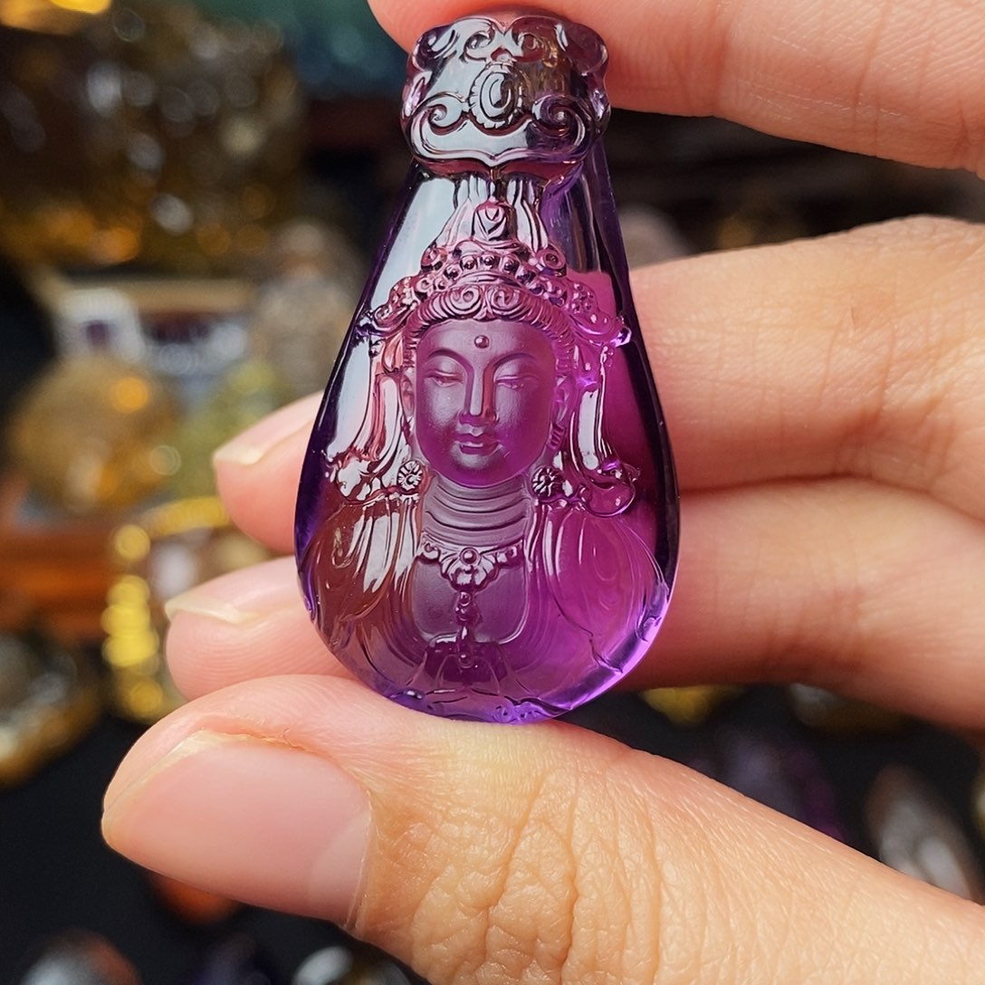 水晶吊坠未镶嵌吊坠