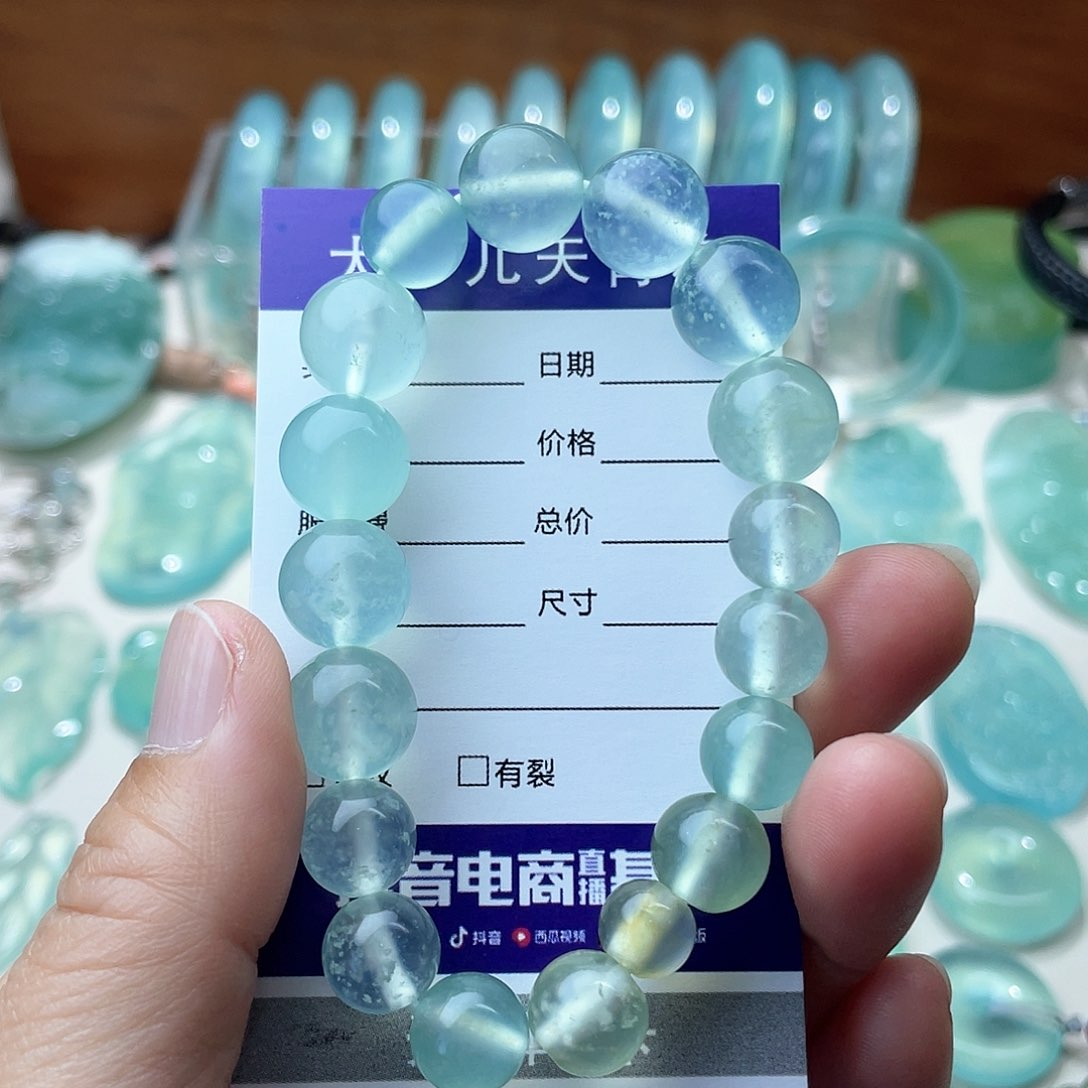 蛇纹石玉手链未镶嵌