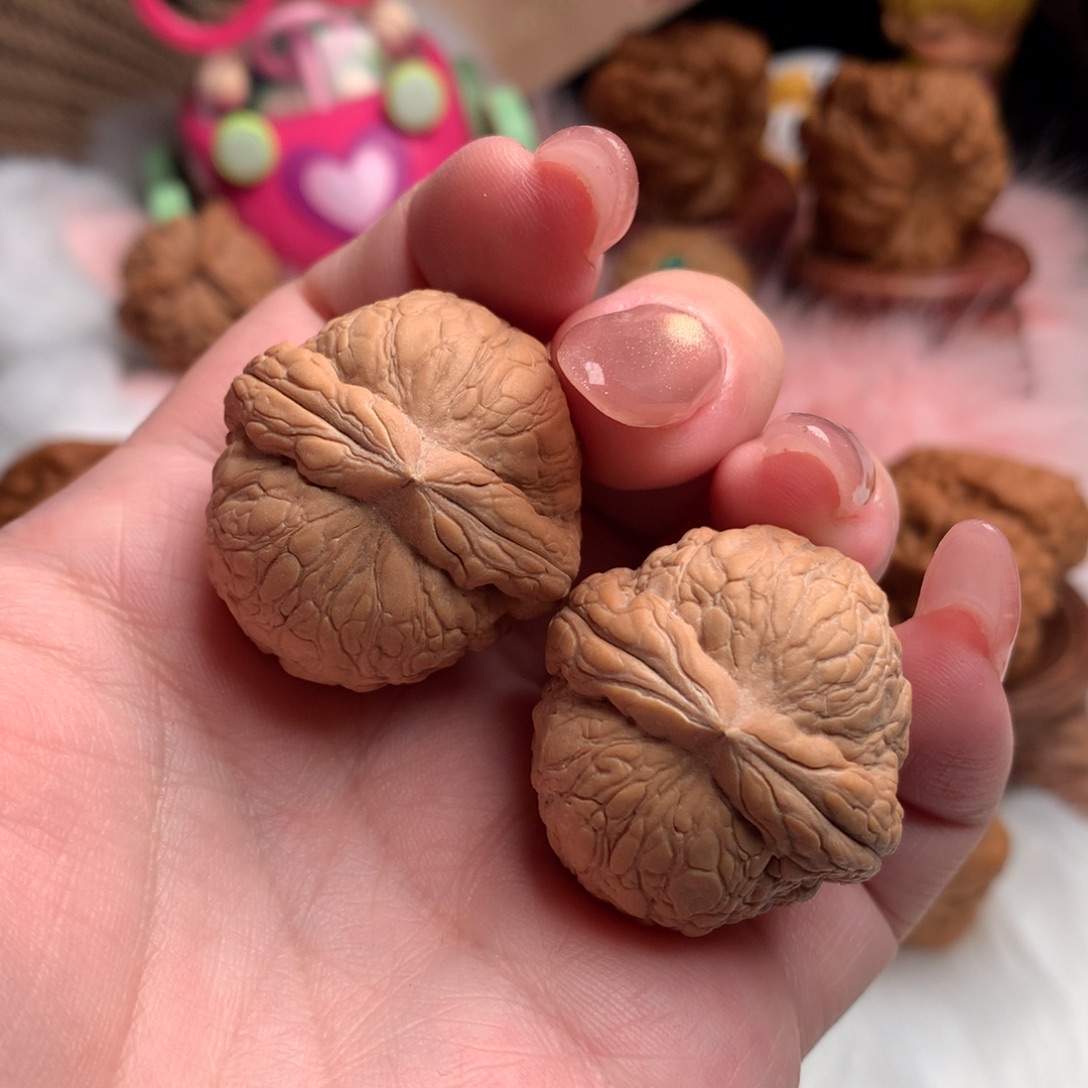 文玩核桃把件32乾坤元宝