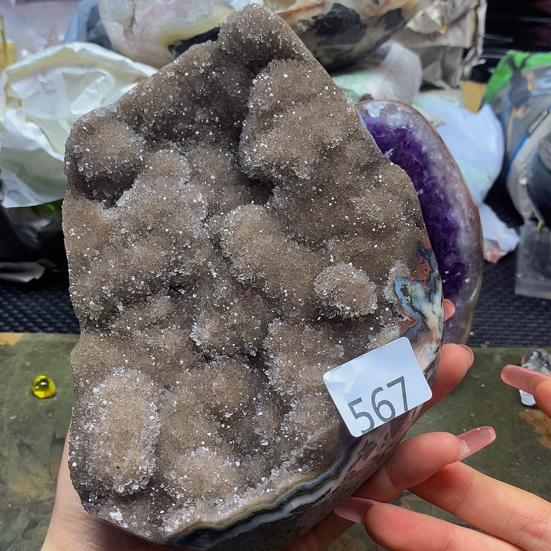 紫晶大型摆件（非配饰）未镶嵌