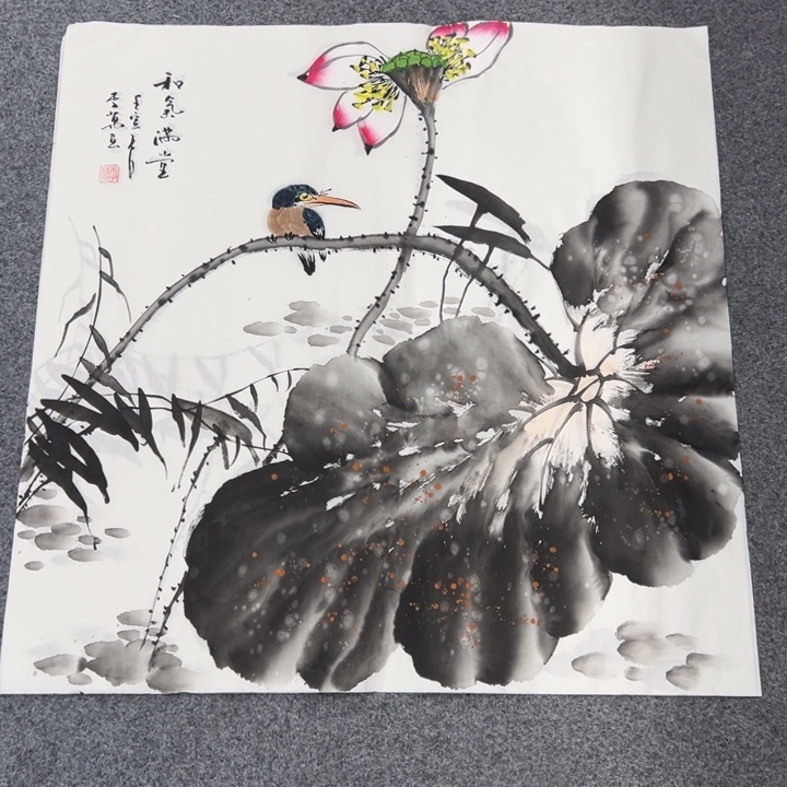 国画国画纯手绘作品