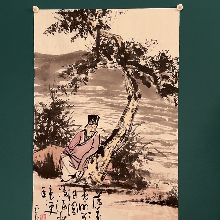 国画雷公老师作品画作