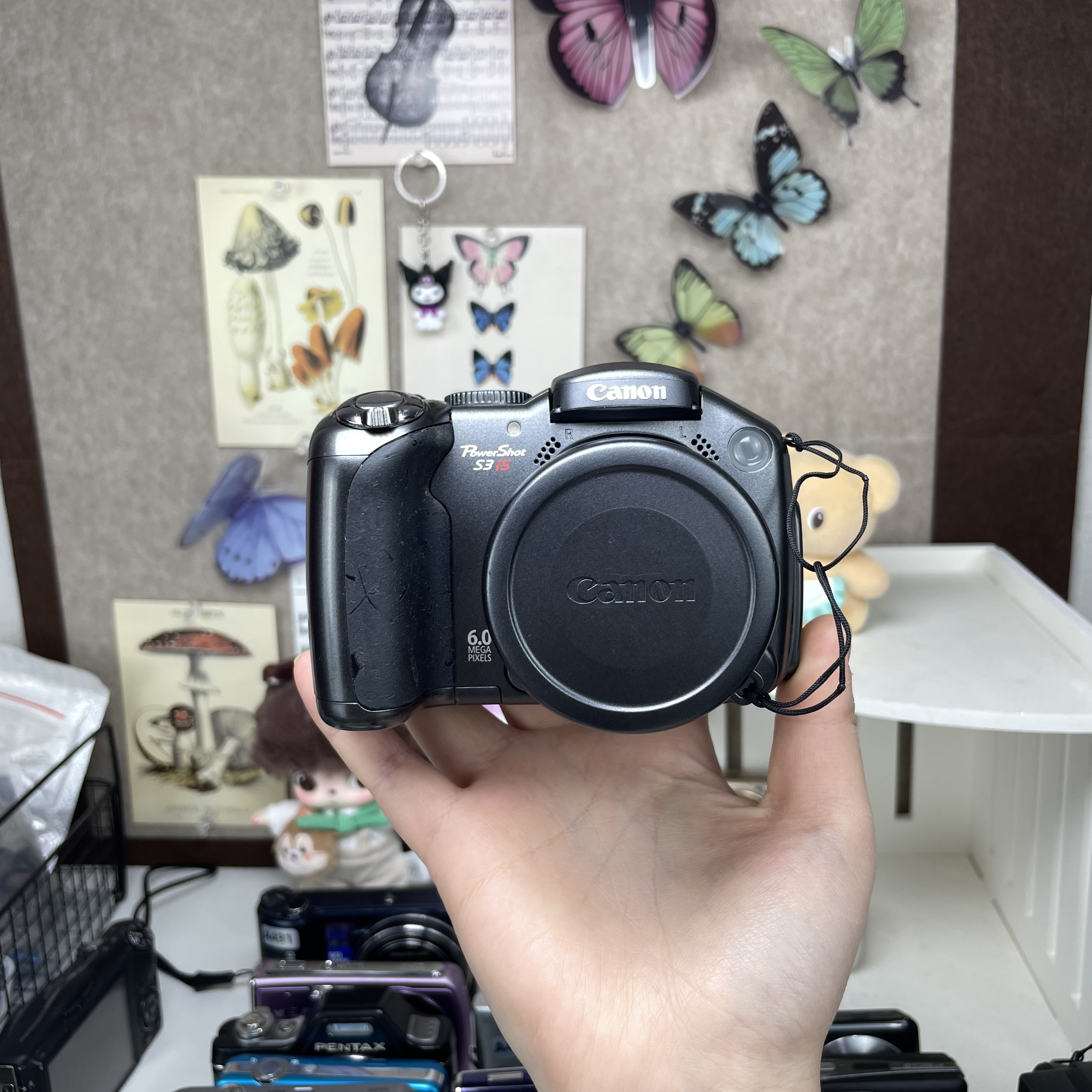 9新 Canon/佳能 佳能s3is长焦翻转屏可自拍功能正常送卡和读卡器