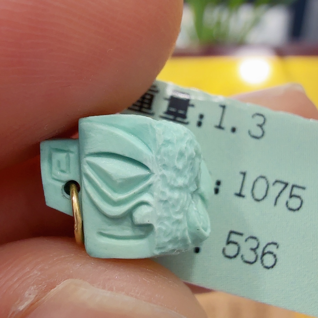 绿松石未镶嵌配饰