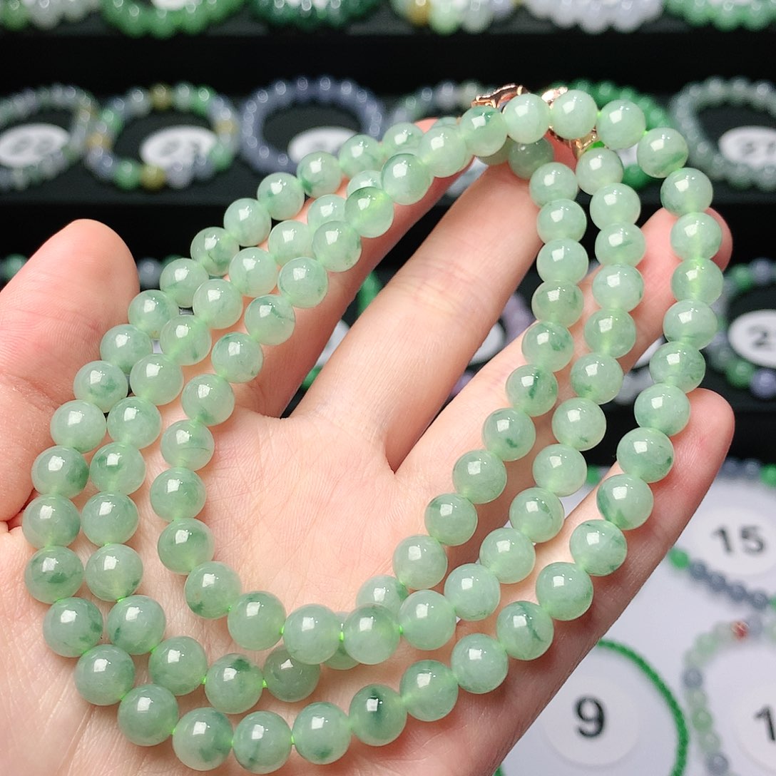 翡翠手链未镶嵌翡翠