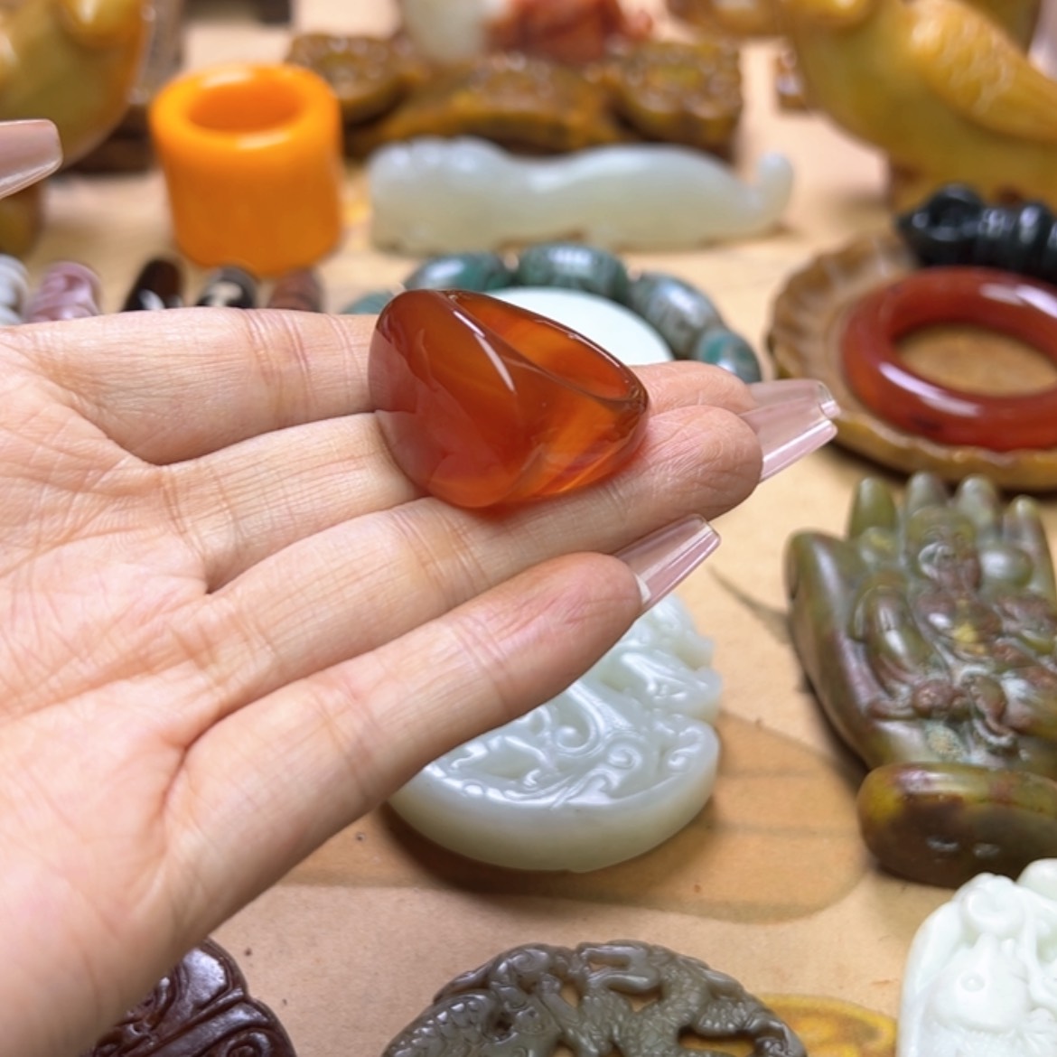 【闪购商品】玛瑙/玉髓颈饰未镶嵌