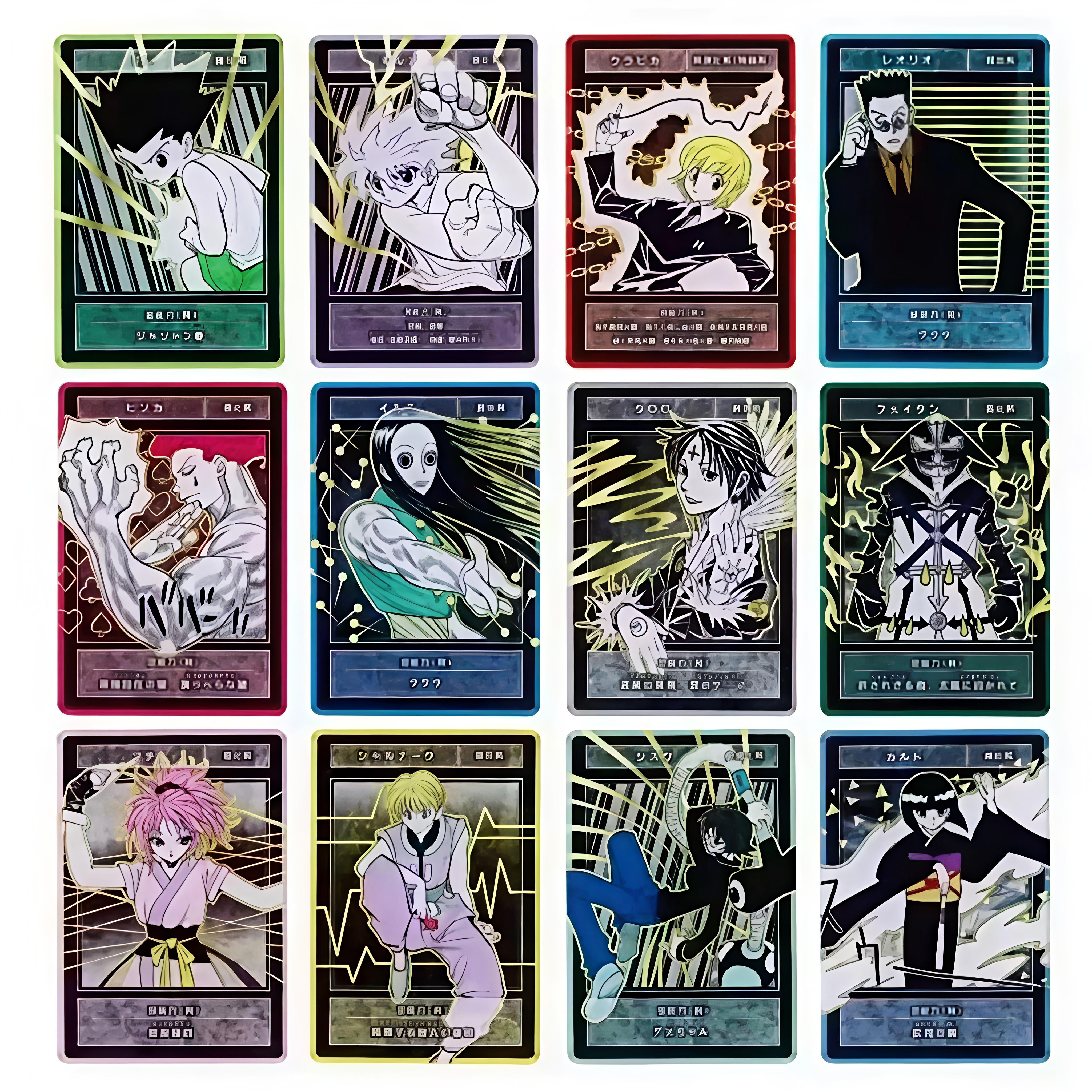 【喵宁】全职猎人 原画一弹数据卡平拆转盘盲盒代拆