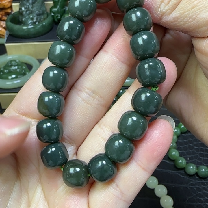 和田玉手链未镶嵌