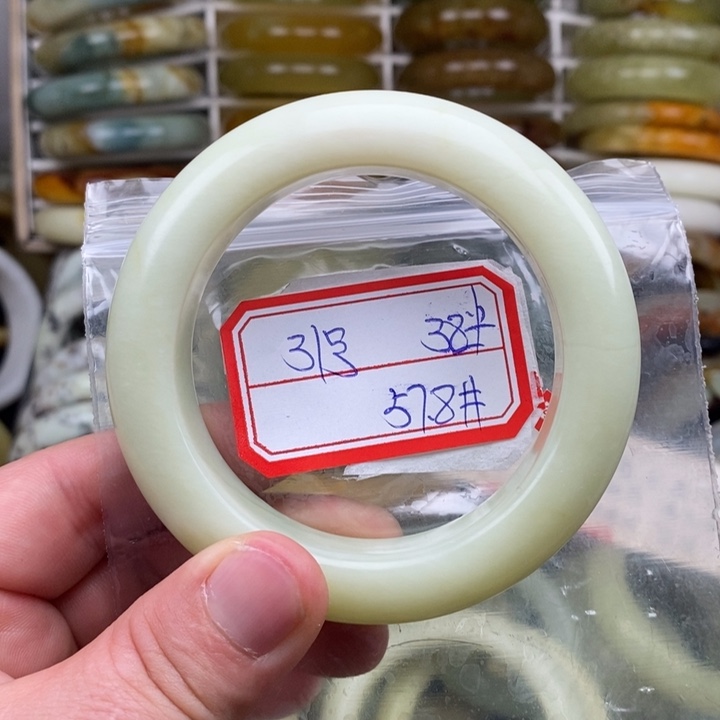 未镶嵌蛇纹石玉手绳