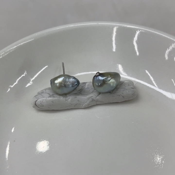 颈饰银S925镶嵌海水珍珠