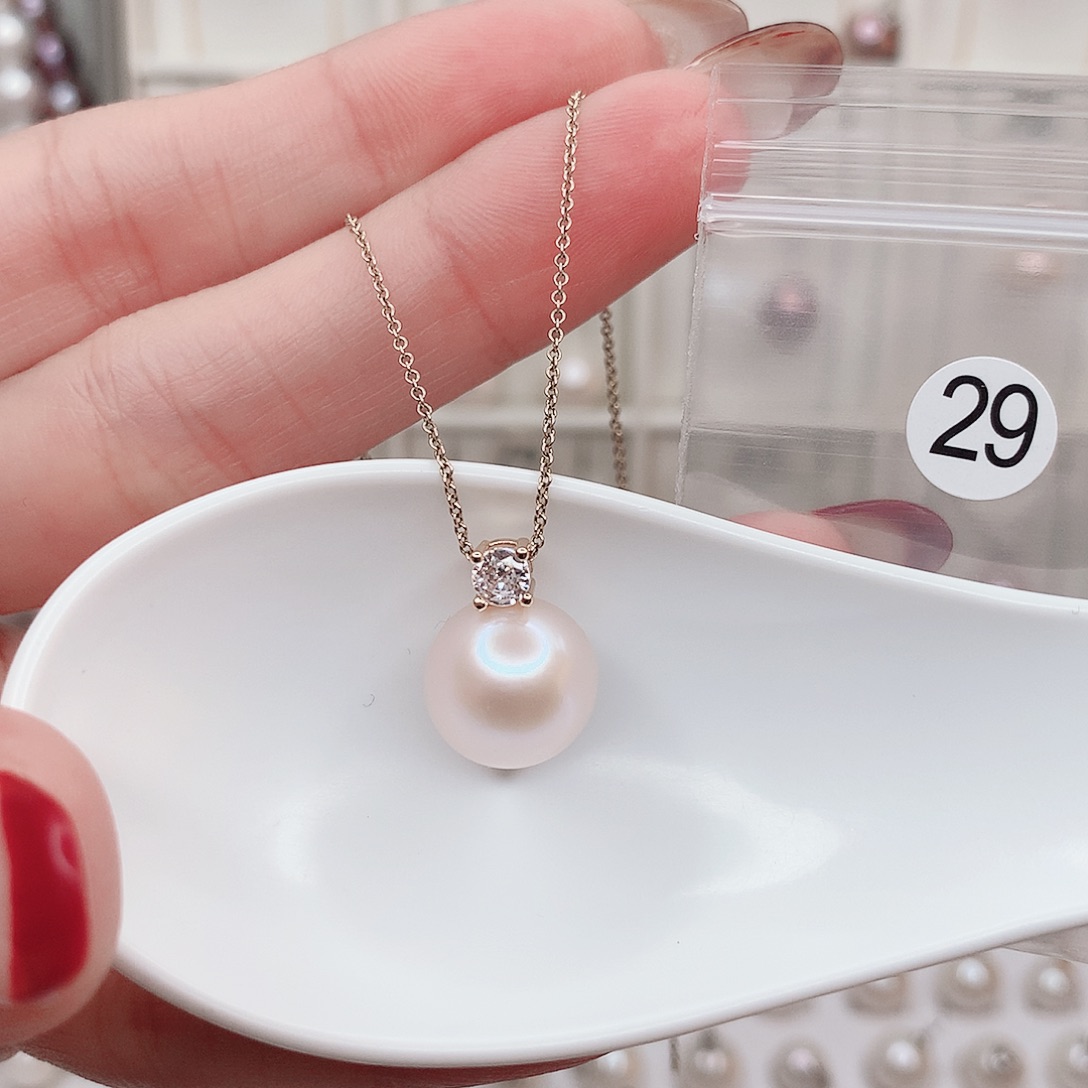 合金吊坠(赠链)淡水珍珠