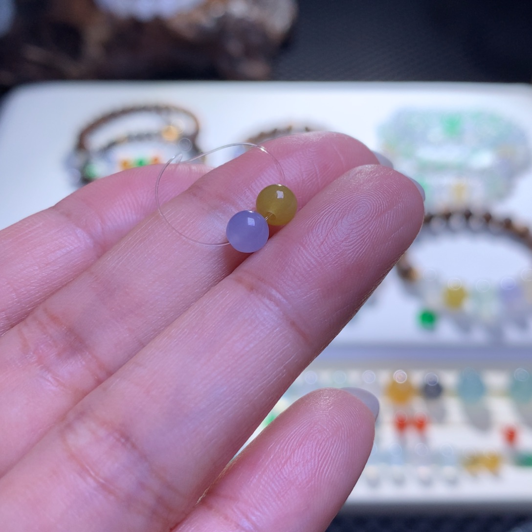 未镶嵌手链翡翠翡翠手串卡5