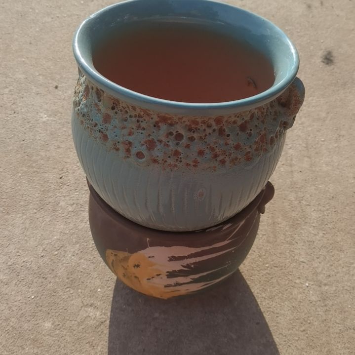 红陶19/17瑕疵两个