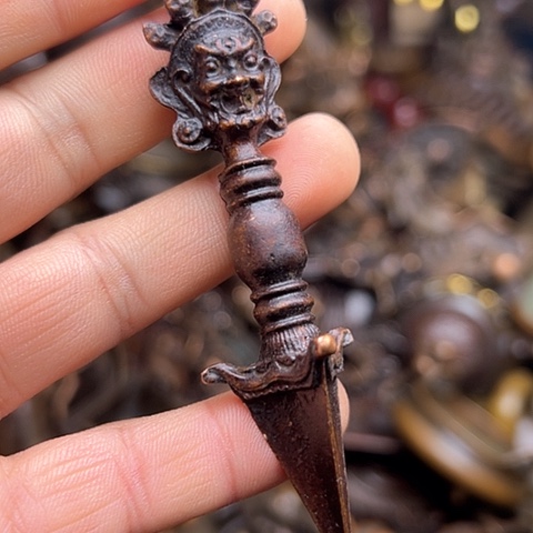 铜制文玩把玩物件