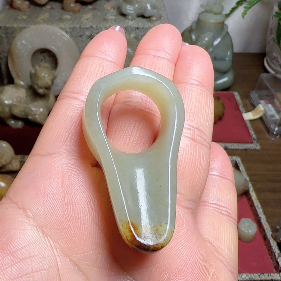 和田玉把件未镶嵌