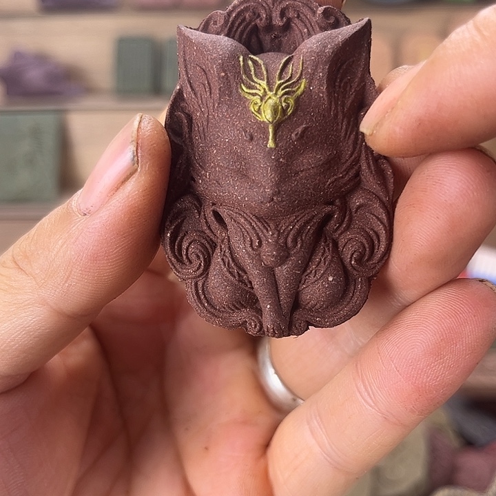 泥塑暖宫香方九尾狐福利价