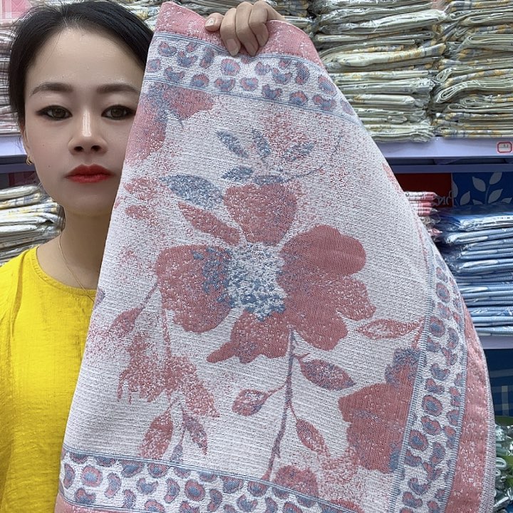 棉国色牡丹粉色棉