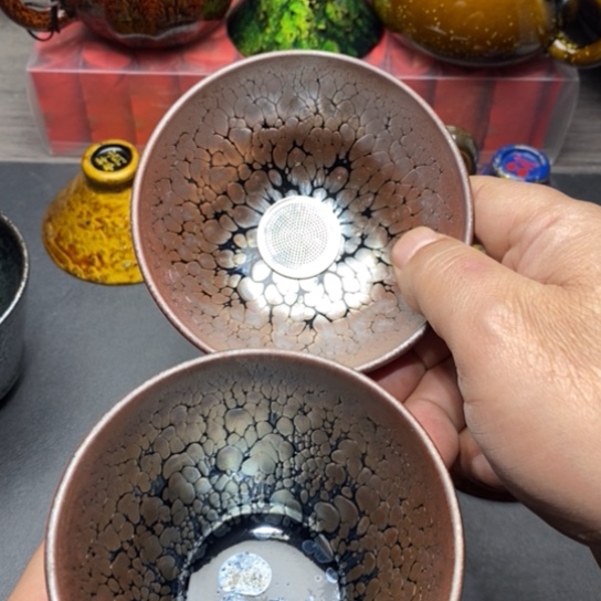 用***4茶盏建盏主人杯茶壶盖碗品茗杯