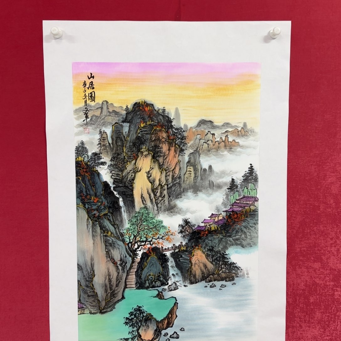 国画李文军老师国画精品