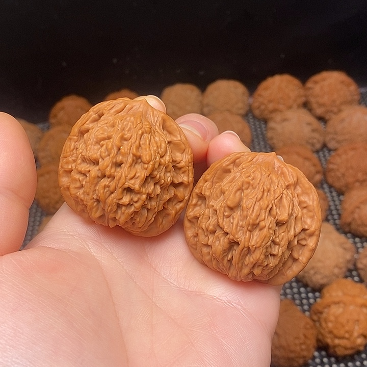 文玩核桃把件麦穗42全品