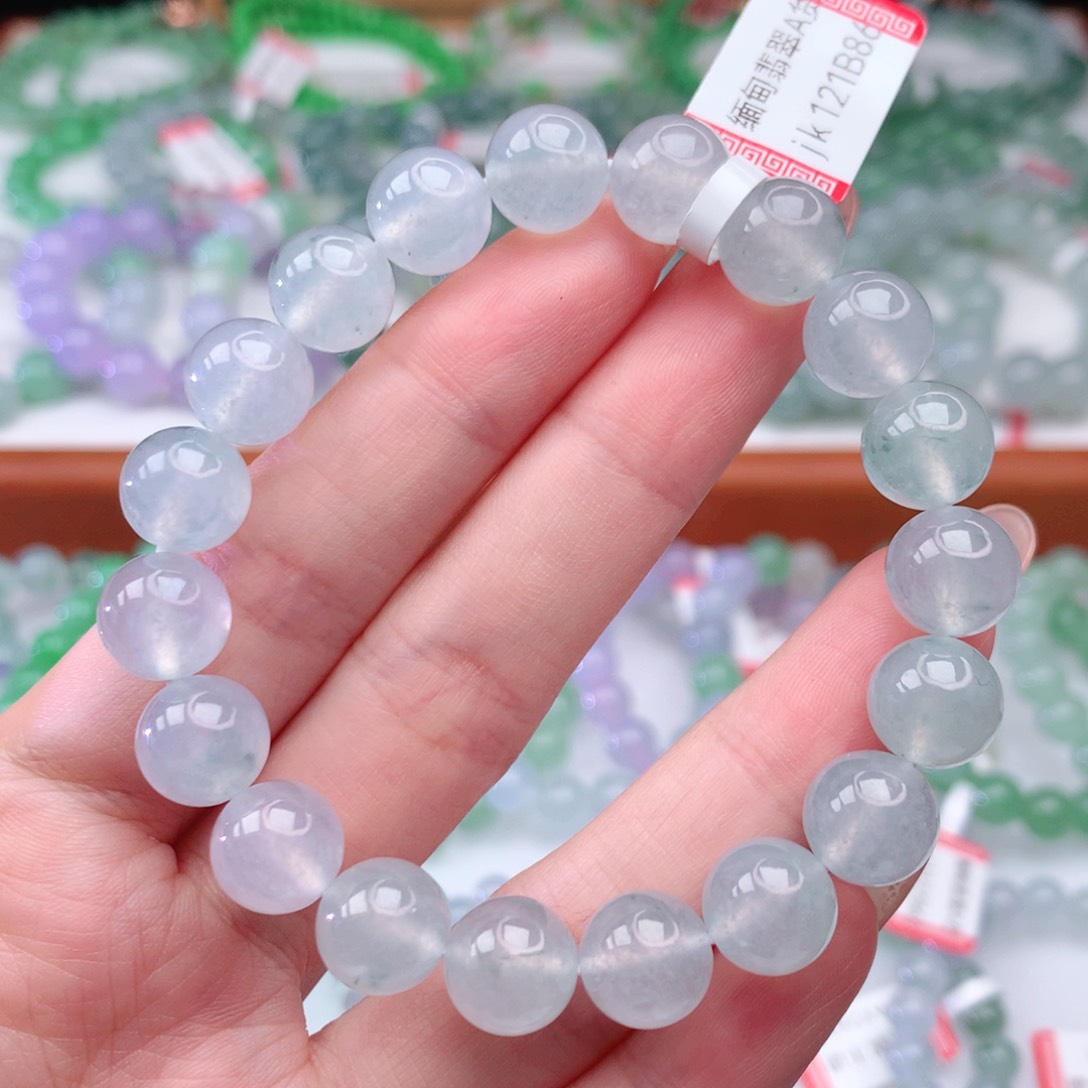 翡翠手链未镶嵌翡翠10mm