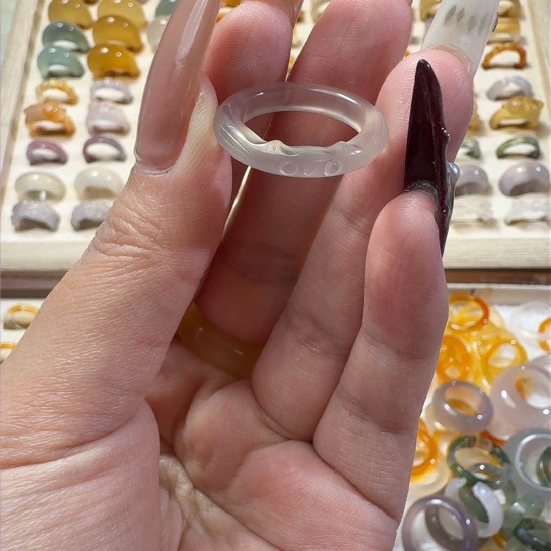 未镶嵌戒指玛瑙/玉髓926港13