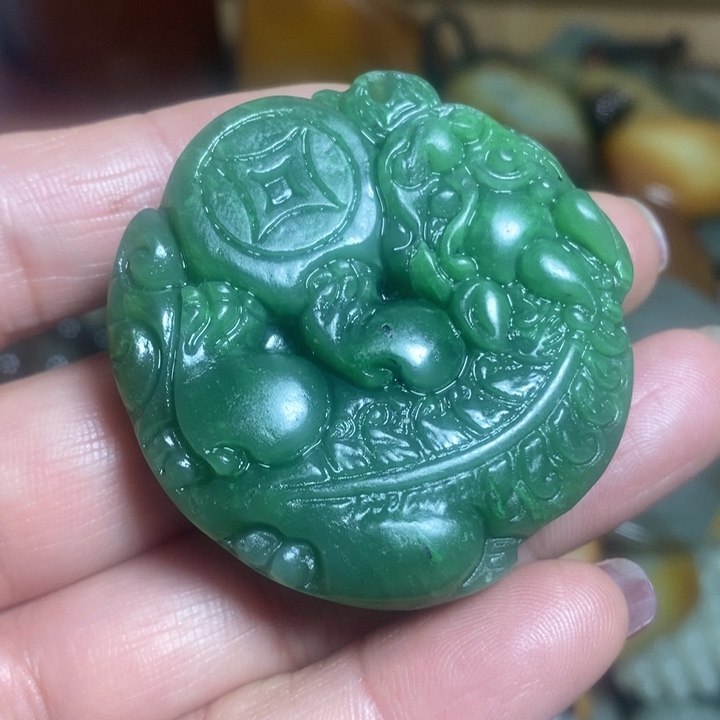 和田玉挂件未镶嵌