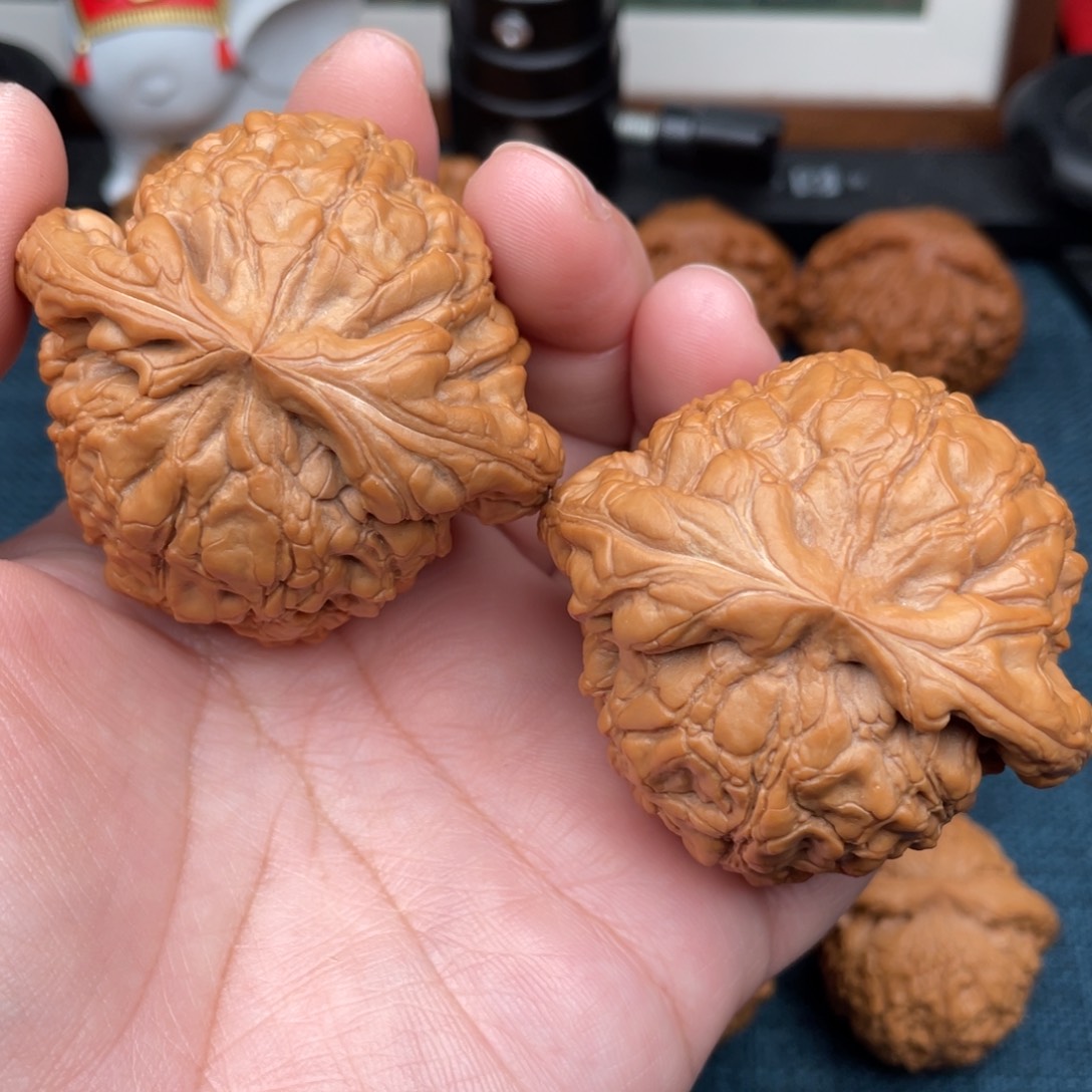 文玩核桃把件全品龙鼎55