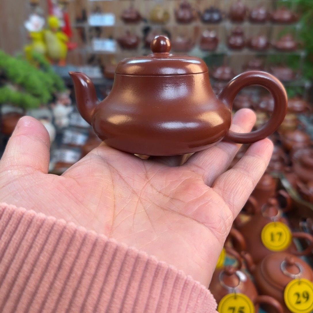 心***疆茶壶朱泥朱泥茶壶100