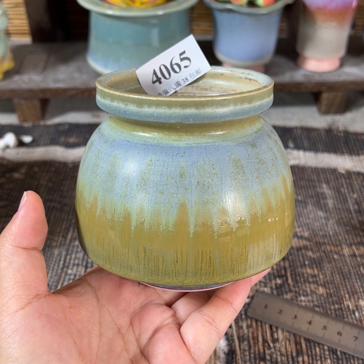 口7高9 手工花盆满30包邮