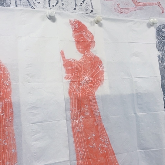 【闪购商品】拓片用纸其他仕女