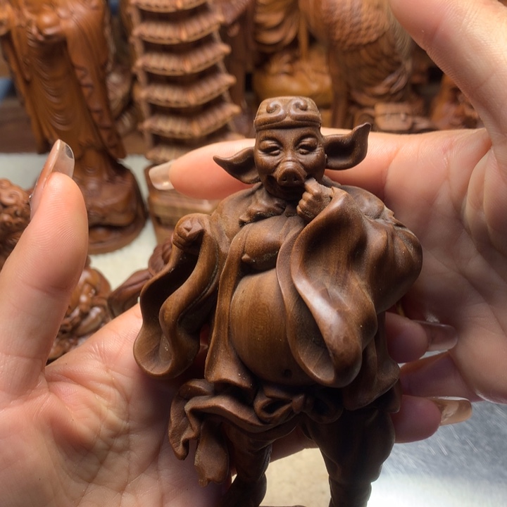 檀香木其他老山檀香手把件