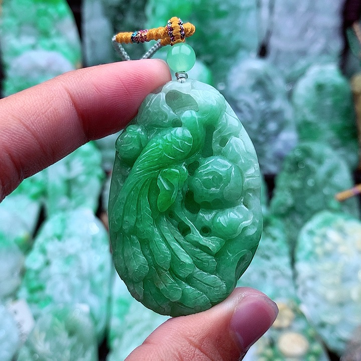 翡翠吊坠(不含链)未镶嵌