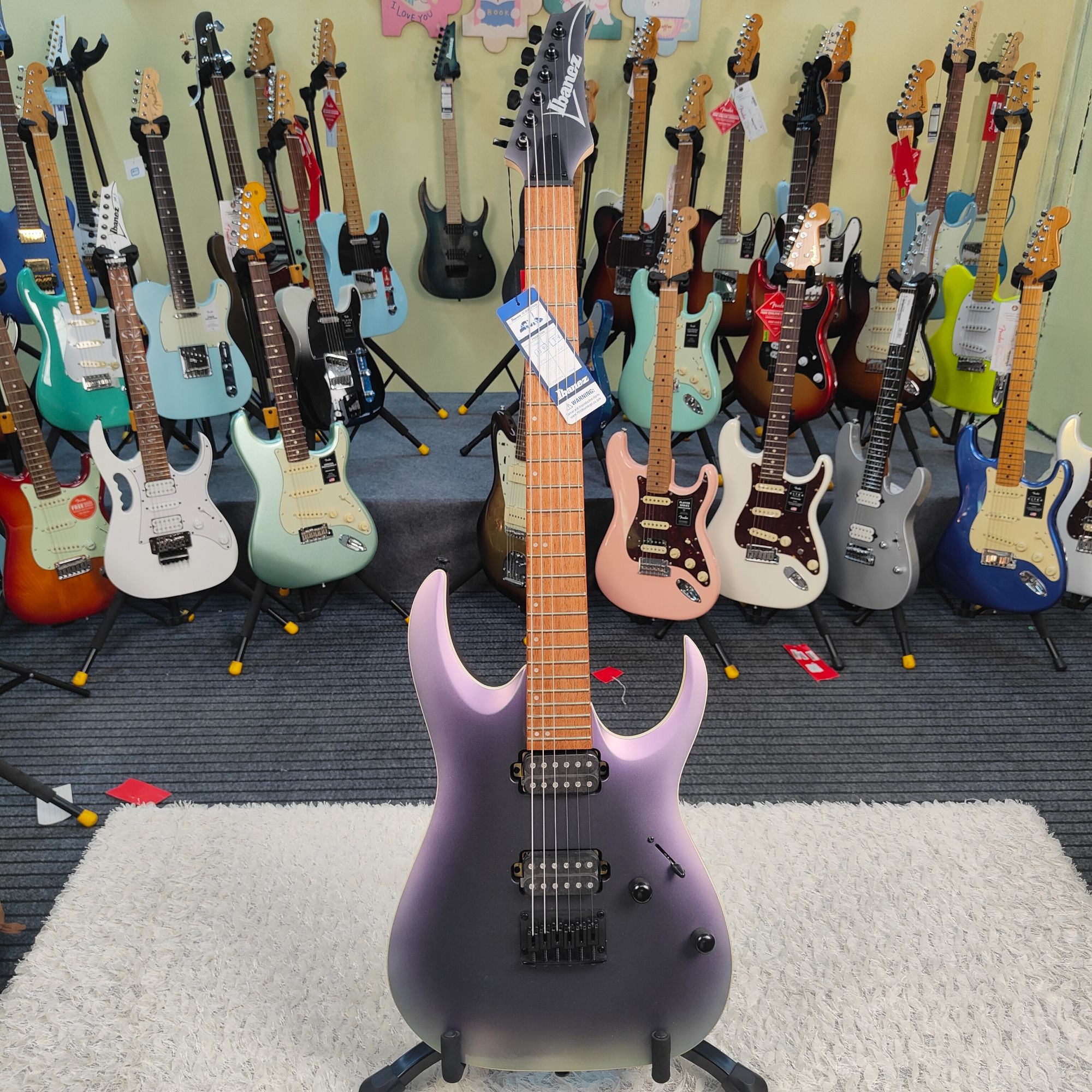 特价微瑕Ibanez依班娜RGA42EX-BAM固定琴桥变色龙摇滚电吉他