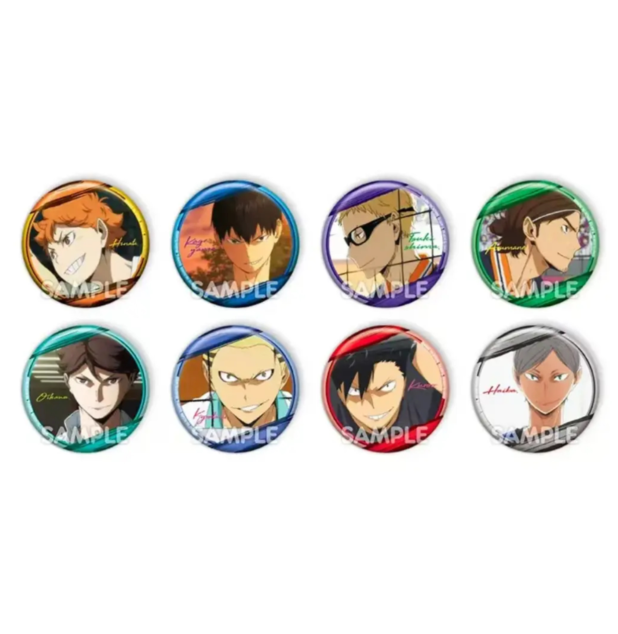 【排球少年】 情热吧唧 徽章盲盒 第四弹